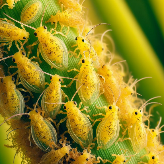 Yellow Aphids